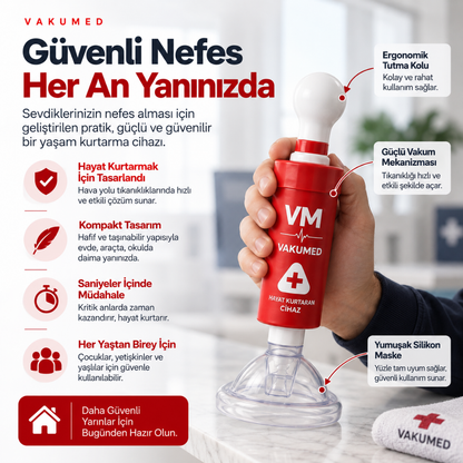 VakuMED Boğulma Karşıtı Acil Durum Kiti