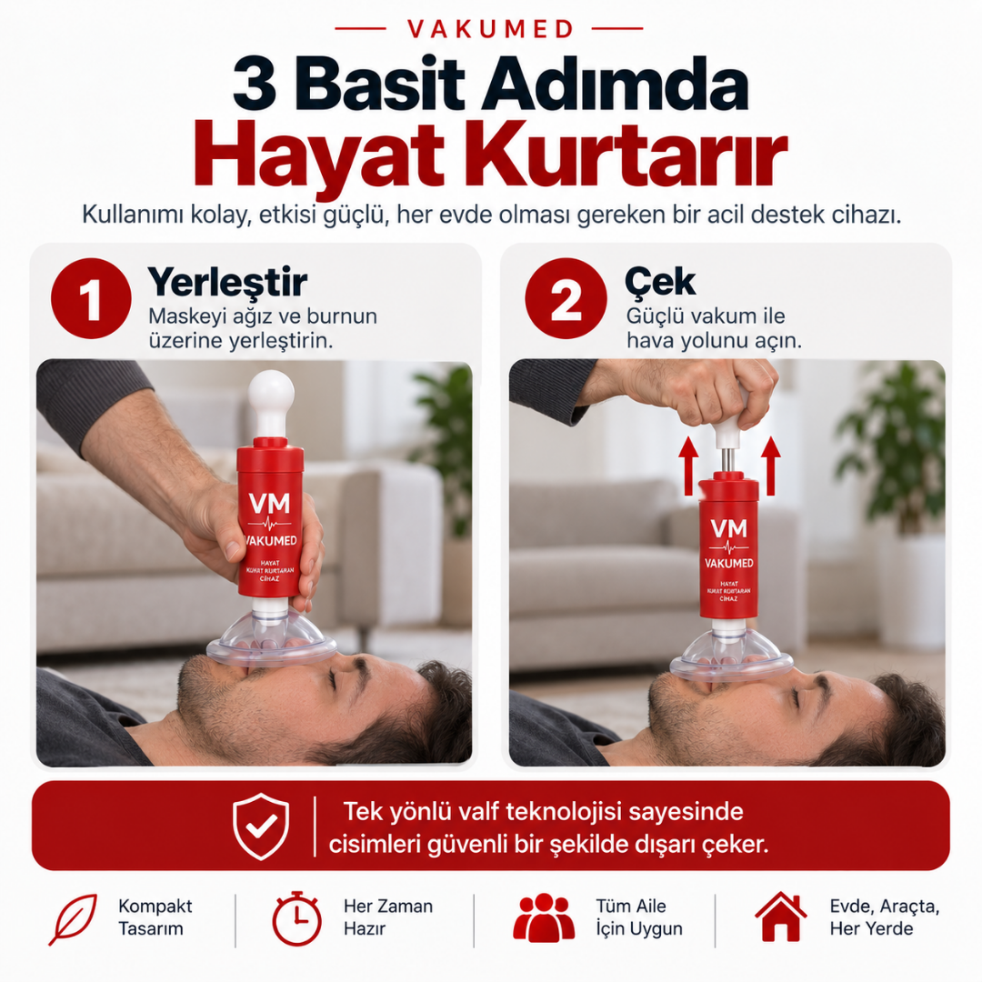 VakuMED Boğulma Karşıtı Acil Durum Kiti