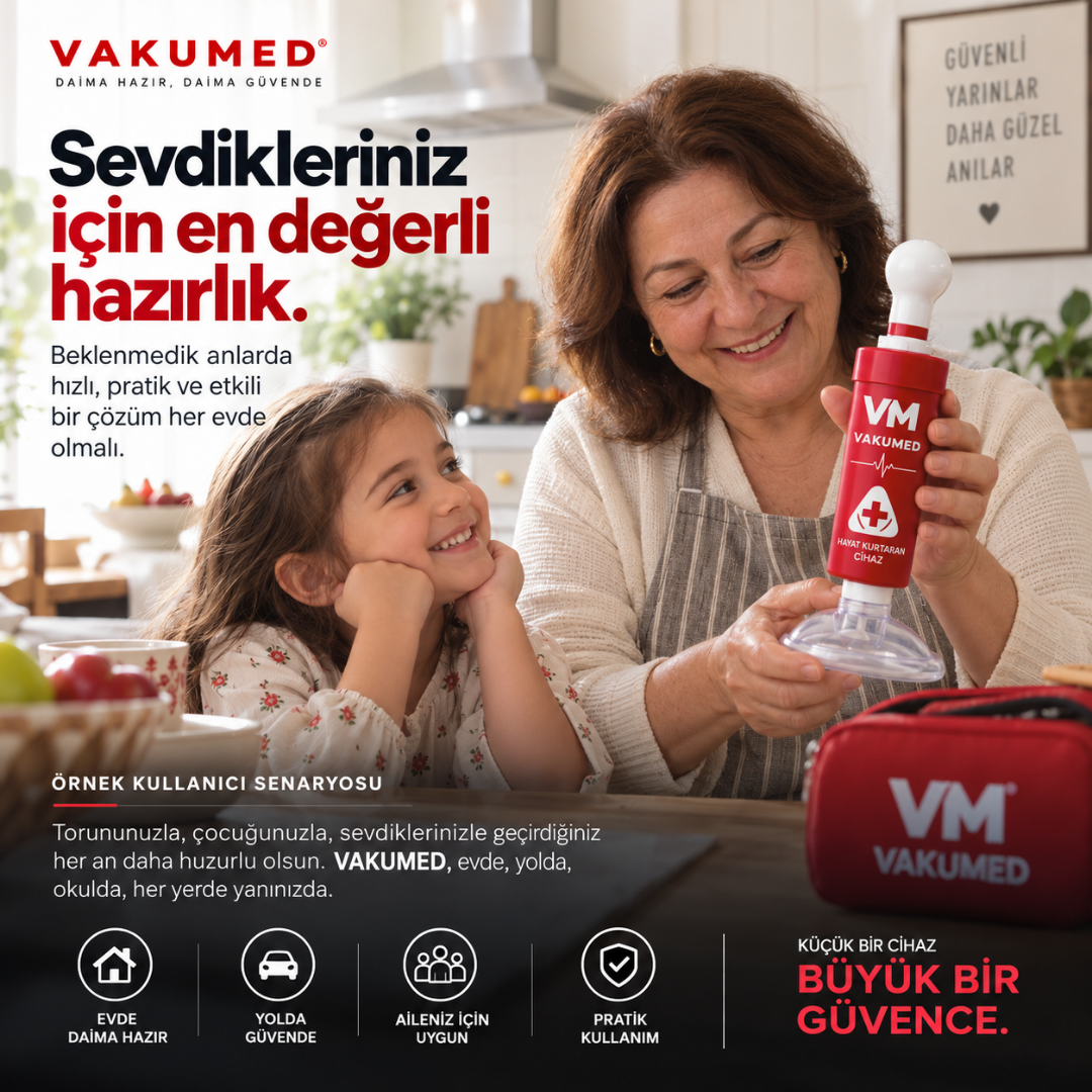VakuMED Boğulma Karşıtı Acil Durum Kiti