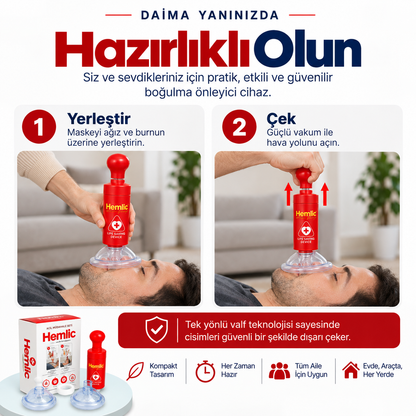 VakuMED® Boğulma Karşıtı Acil Durum Kiti