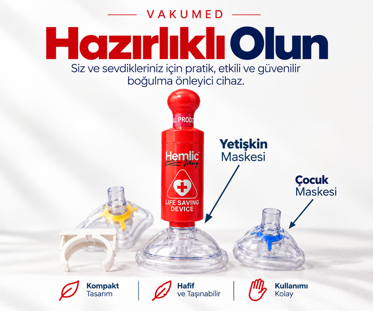 VakuMED® Boğulma Karşıtı Acil Durum Kiti