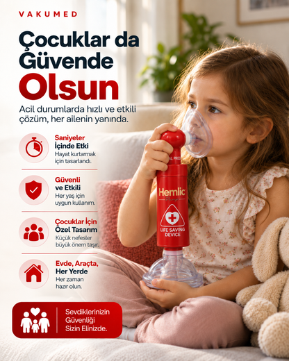 VakuMED® Boğulma Karşıtı Acil Durum Kiti