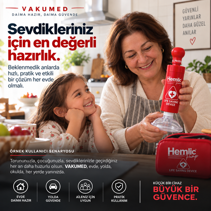 VakuMED® Boğulma Karşıtı Acil Durum Kiti